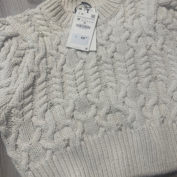 Cropped Zara sweater - Picture 1 of 4